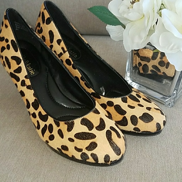 Kelly & Katie Shoes - KELLY & KATIE "Dorotha" Leopard Heels sz 8.5 New